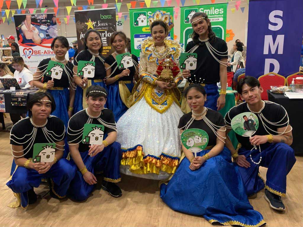 Edmonton Filipino Fiesta 2025. OFWs celebrating heritage and culture with Smiles Mobile Remittance.