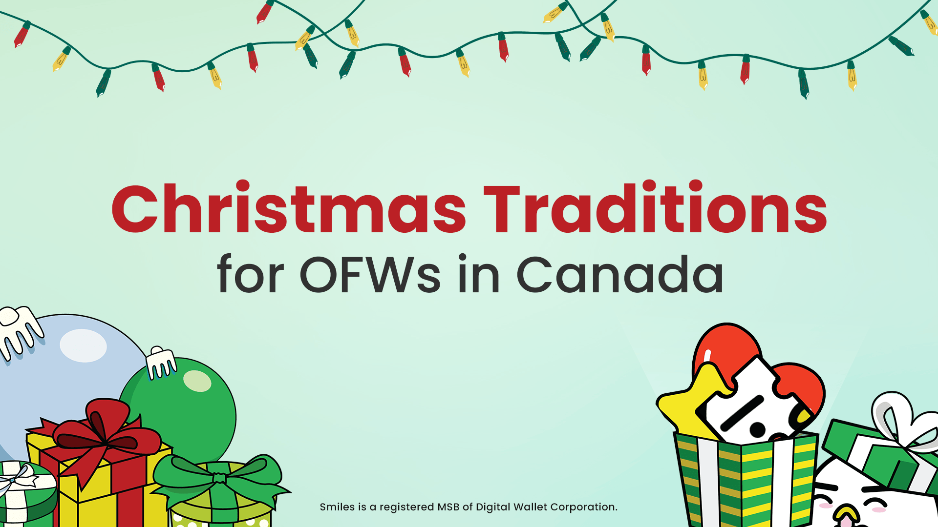 Christmas Traditions for OFWs in Canada