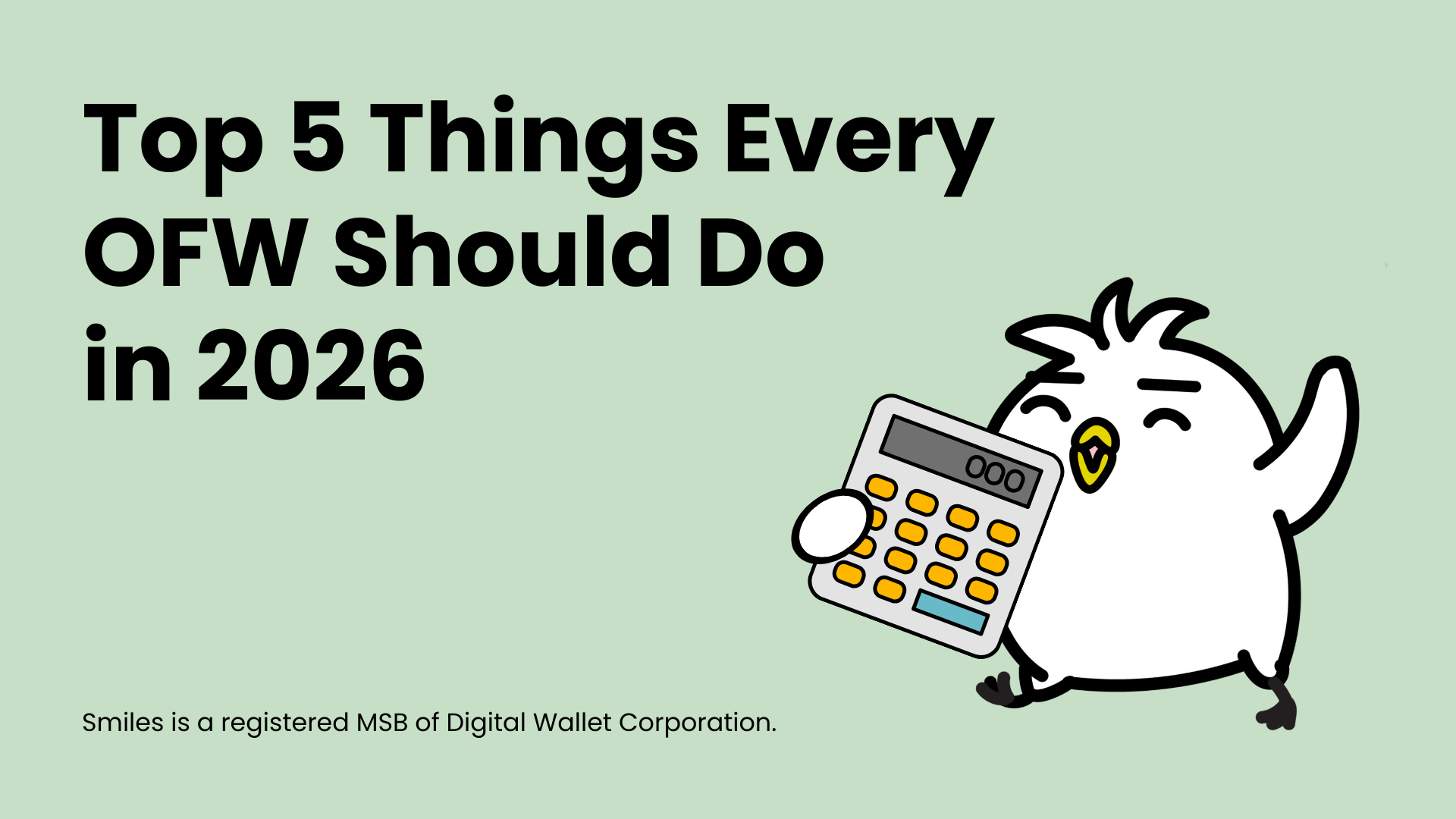 Top 5 Things Every OFW Should Do in 2026