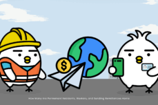 How Many Are Permanent Residents, Workers, and Sending Remittances Home
