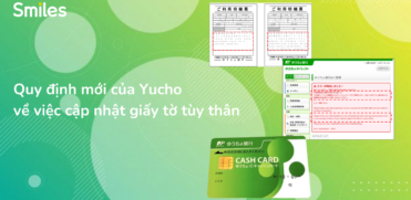 Quy định mới của Yucho về việc cập nhật giấy tờ tùy thân