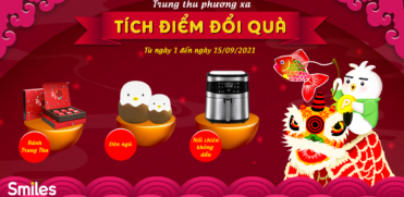 CHƯƠNG TRÌNH ĐỔI ĐIỂM NHẬN QUÀ TRUNG THU HẤP DẪN TỪ SMILES