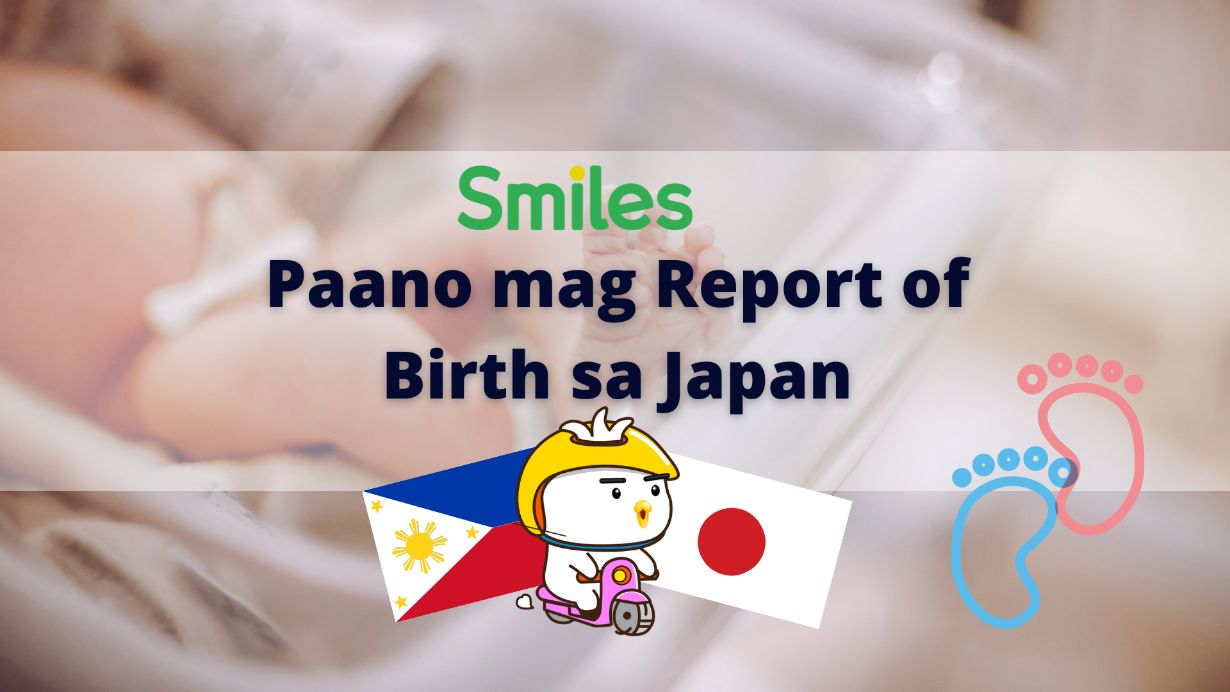 Paano mag report of birth sa Japan