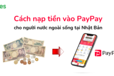 cách nạp tiền vào Paypay Nhật Bản