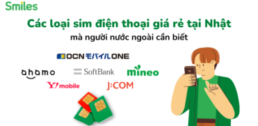 Siêu tiết kiệm với 6 sim giá rẻ tại Nhật Bản