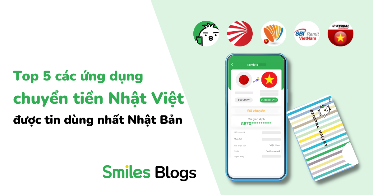 cách chuyển tiền từ Nhât về Việt Nam