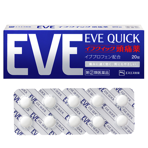 Thuốc giảm đau Nhật Eve quick (イブクイック)