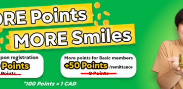 Smiles mobile remittance canada smiles points