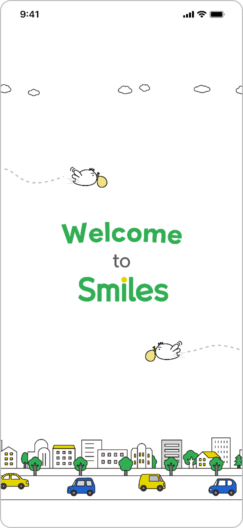 you now have a smiles account