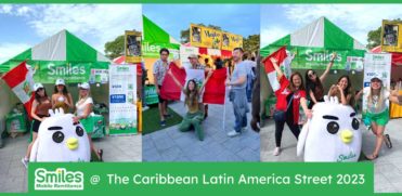 Smiles' Latin America Team attend The Caribbean Latin America Street 2023 Event at Sumida Park.