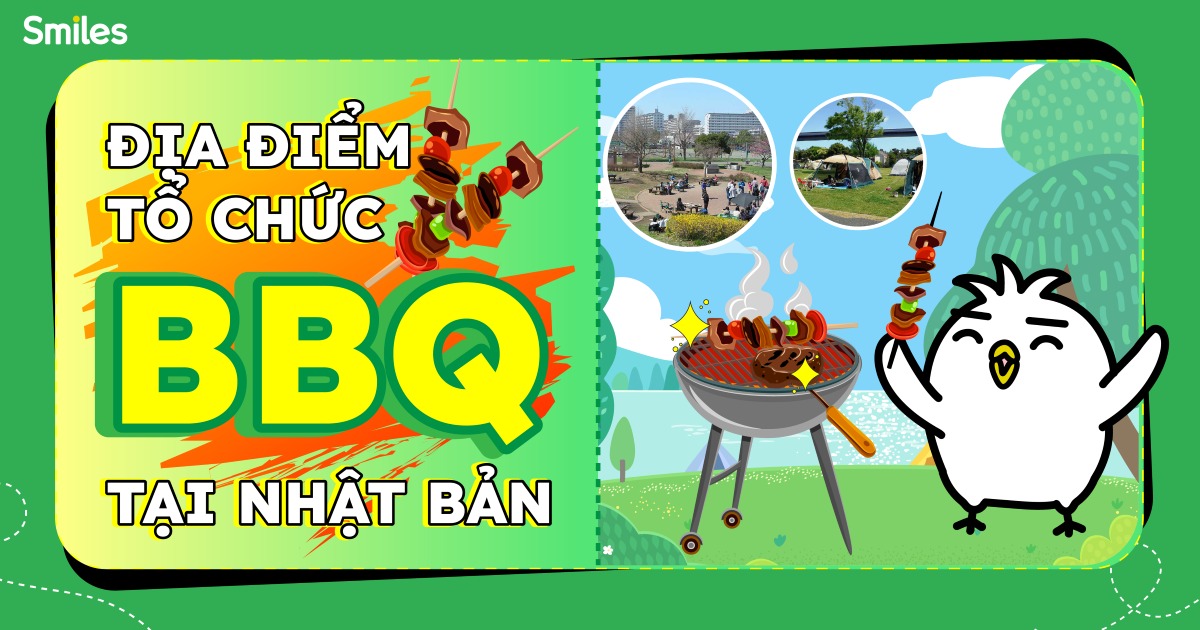 Địa điểm tổ chức BBQ tại Nhật Bản