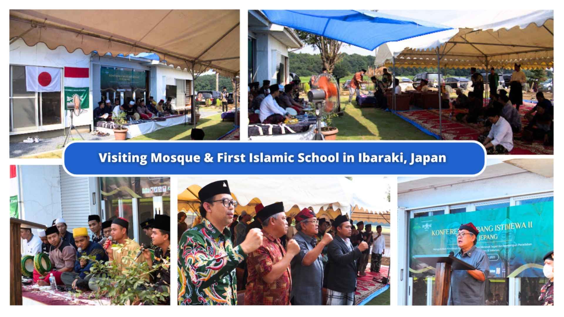 Visiting Mosque in Ibaraki