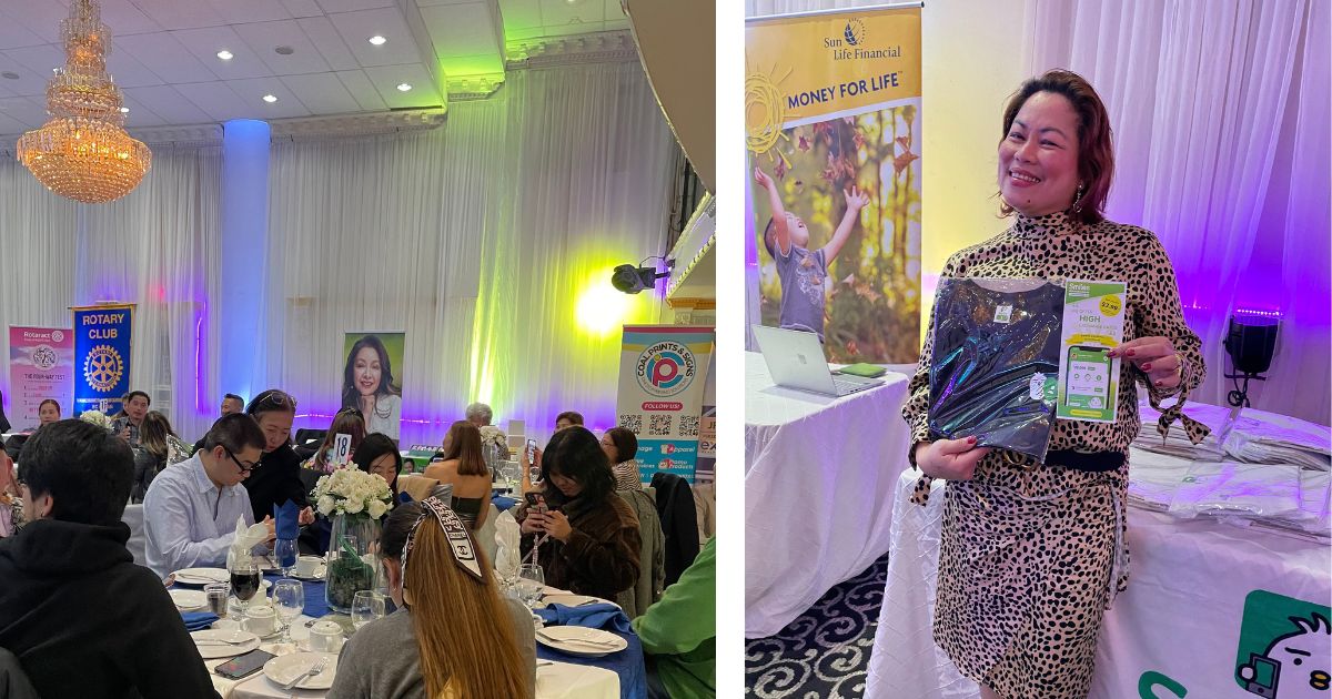 Smiles member with Smiles merch