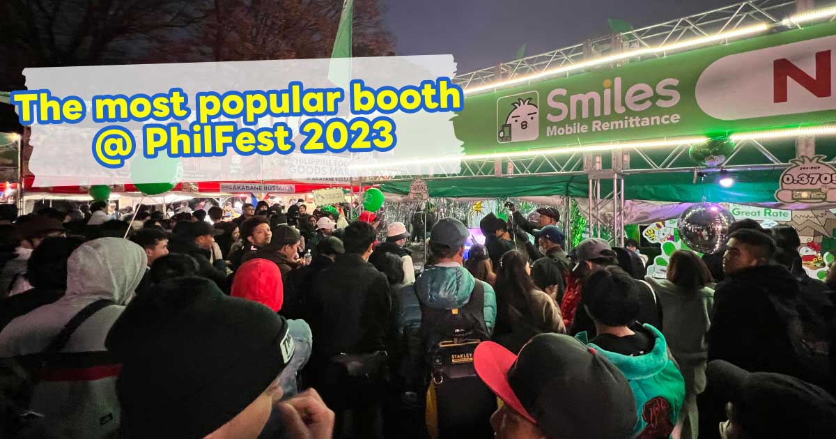 PhilFest 2023 most popular booth, Smiles Mobile Remittance!