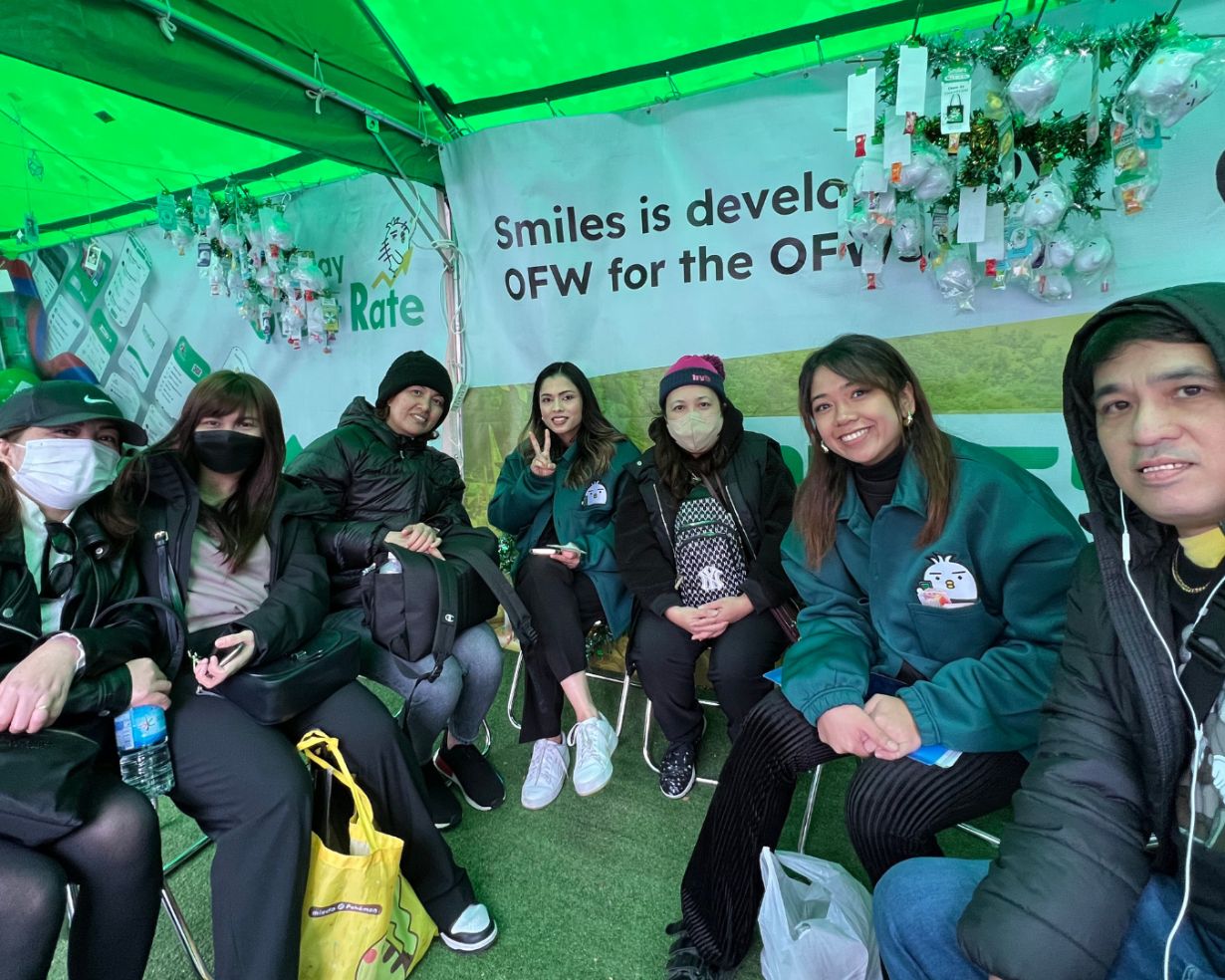 Smilers at the Smiles Booth at Philippine Festival 2023