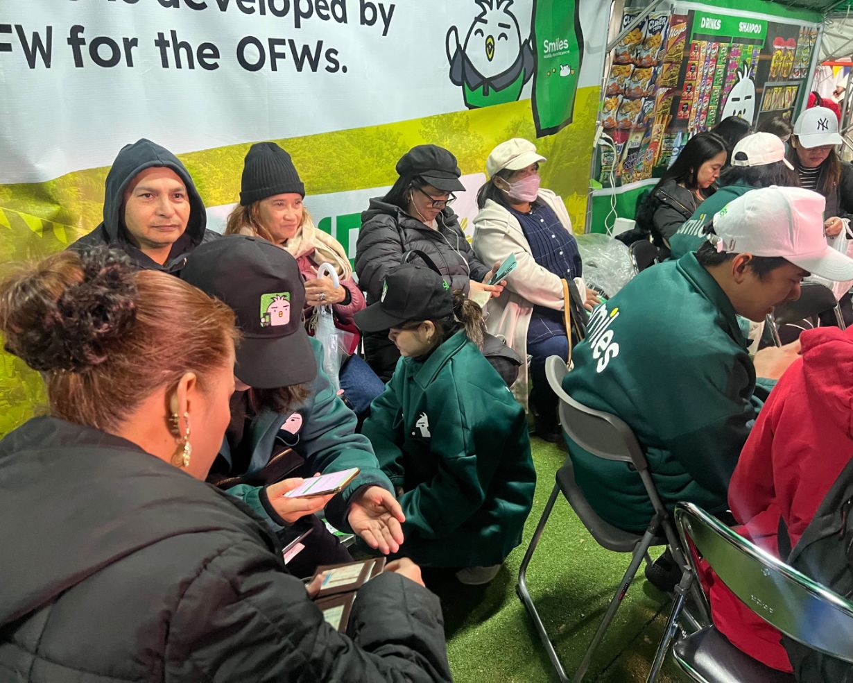 Smilers at the Smiles Booth at Philippine Festival 2023