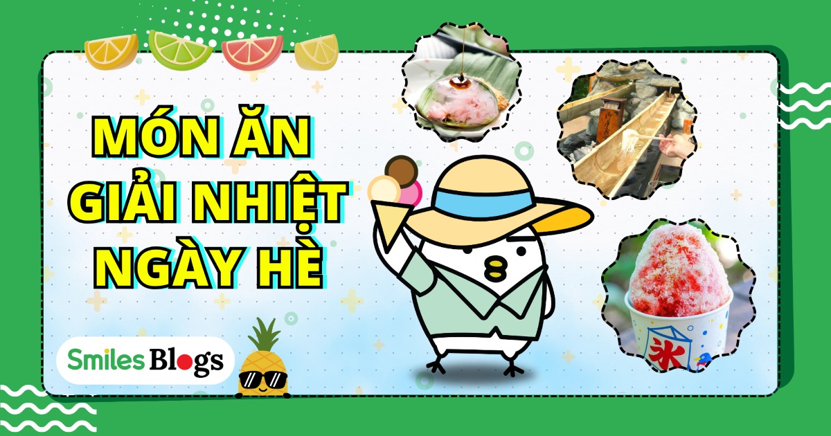mon an giai nhiet mua he