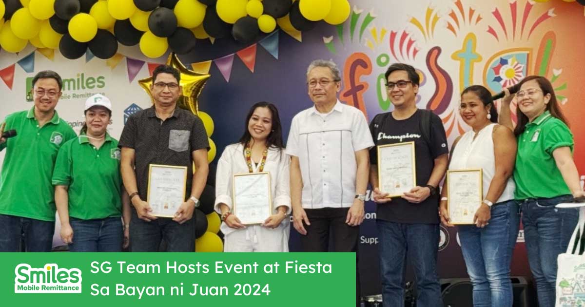 Smiles Mobile Remittance Singapore proudly participates in Fiesta Sa Bayan ni Juan 2024