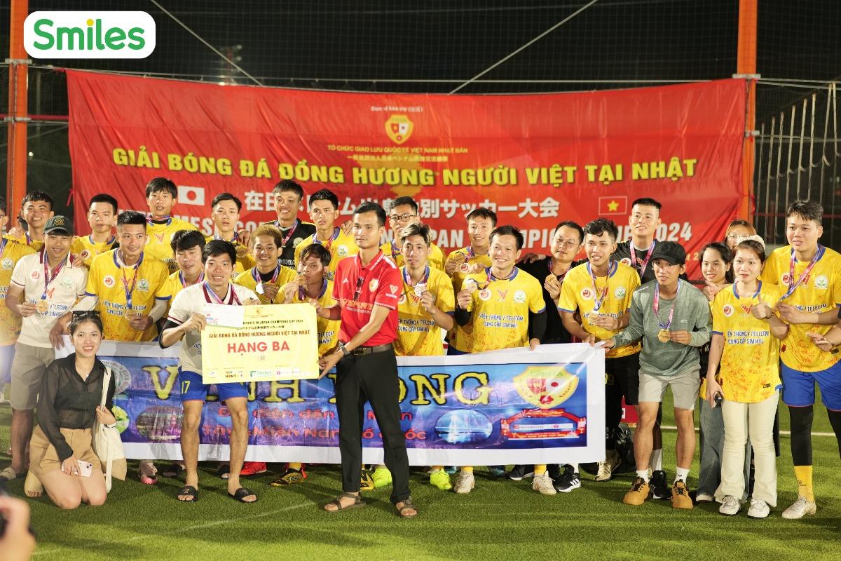 Smiles Đồng Hành Cùng Giải Bóng Đá Đồng Hương Người Việt Tại Nhật 3