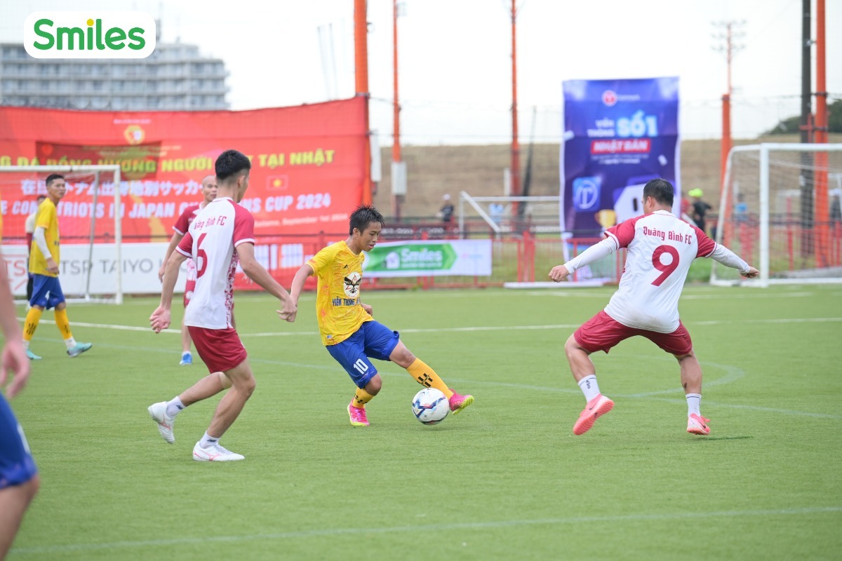 Smiles Đồng Hành Cùng Giải Bóng Đá Đồng Hương Người Việt Tại Nhật 5