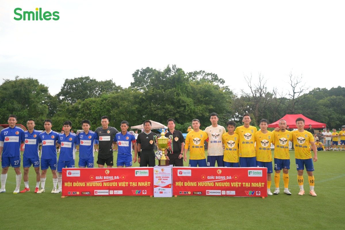 Smiles Đồng Hành Cùng Giải Bóng Đá Đồng Hương Người Việt Tại Nhật 6