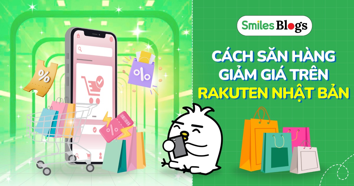 Cách săn hàng giảm giá trên Rakuten Nhật Bản