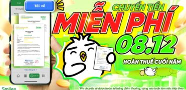 CHUYỂN TIỀN MIỄN PHÍ 8/12 – HOÀN THUẾ CUỐI NĂM