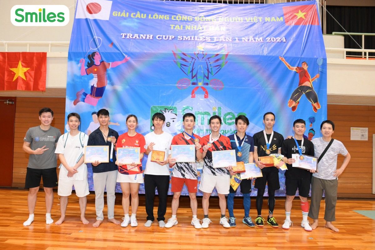 Giải Cầu Lông Tranh Cup Smiles Lần 1 2024 – Kết Nối Đam Mê 1