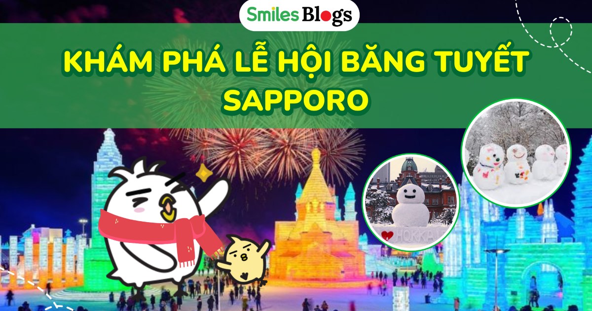 le hoi bang tuyet sapporo