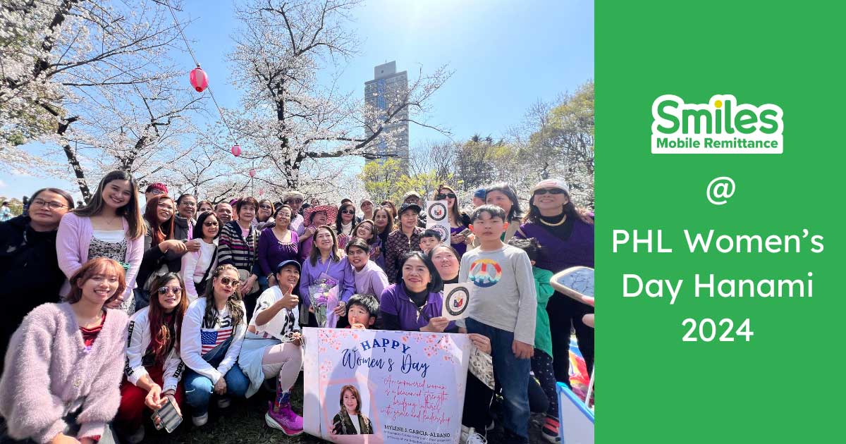 Smiles Philippines Joins Filipino Community Hanami Event in Tokyo