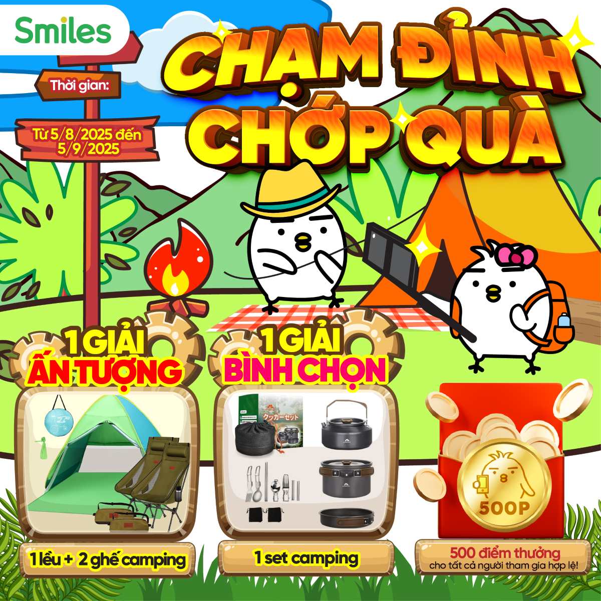cham dinh chop qua 1