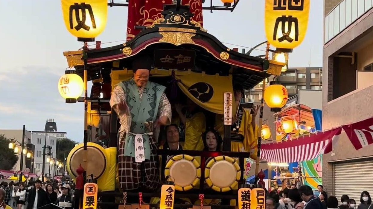 Kawagoe Hikawa Festival in Saitama