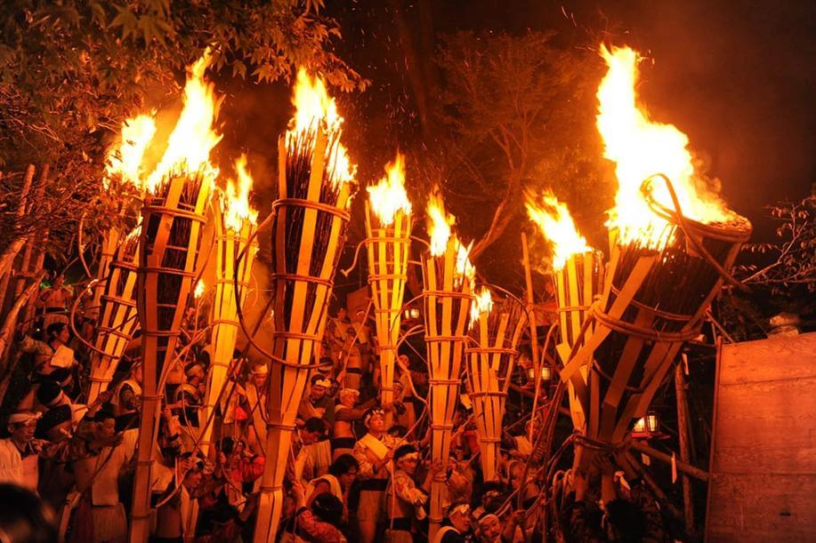 Kurama Fire Festival in Kyoto