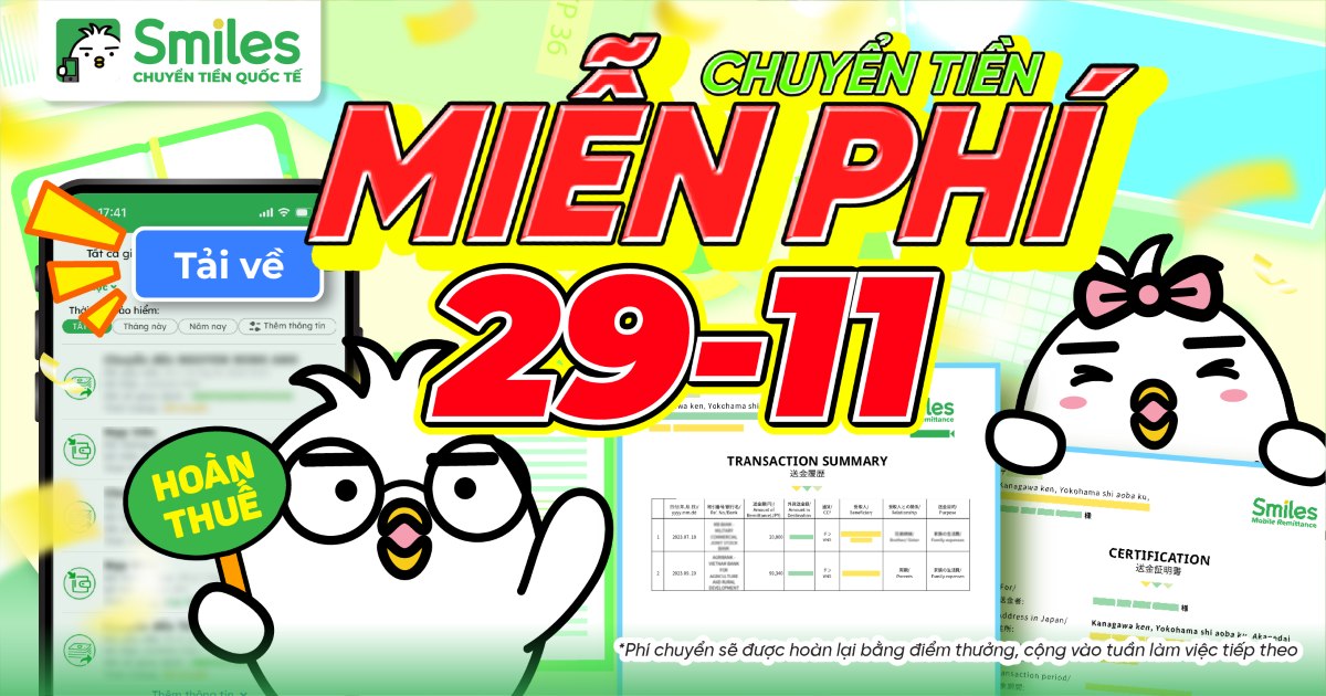 chuyển tiền miễn phí