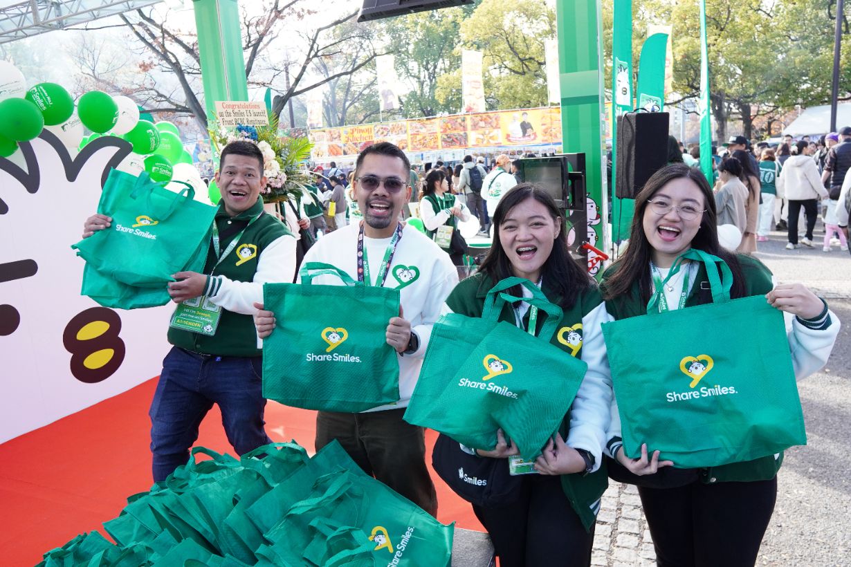 Prizes for Karaoke at the Smiles booth