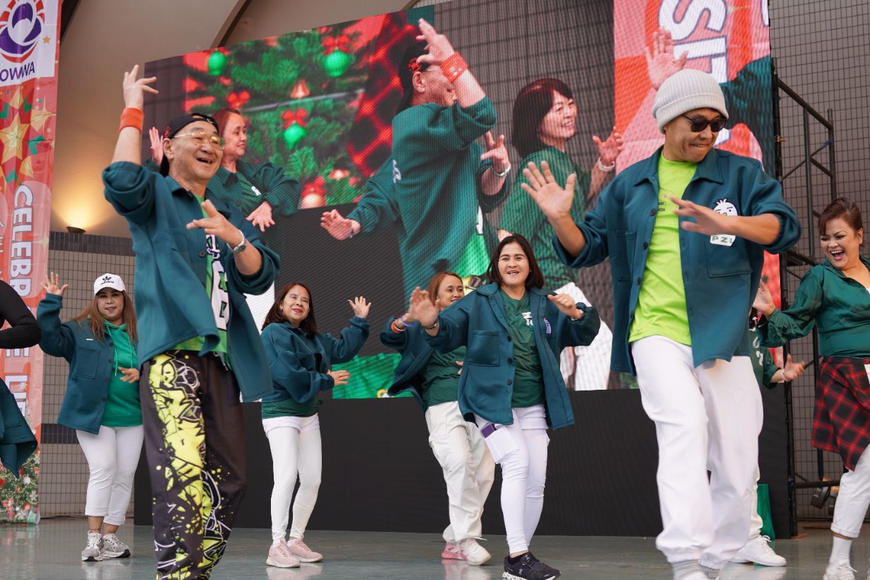 Smiles Zumba session