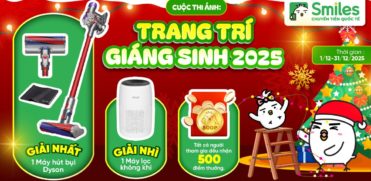 trang trí giáng sinh 2025