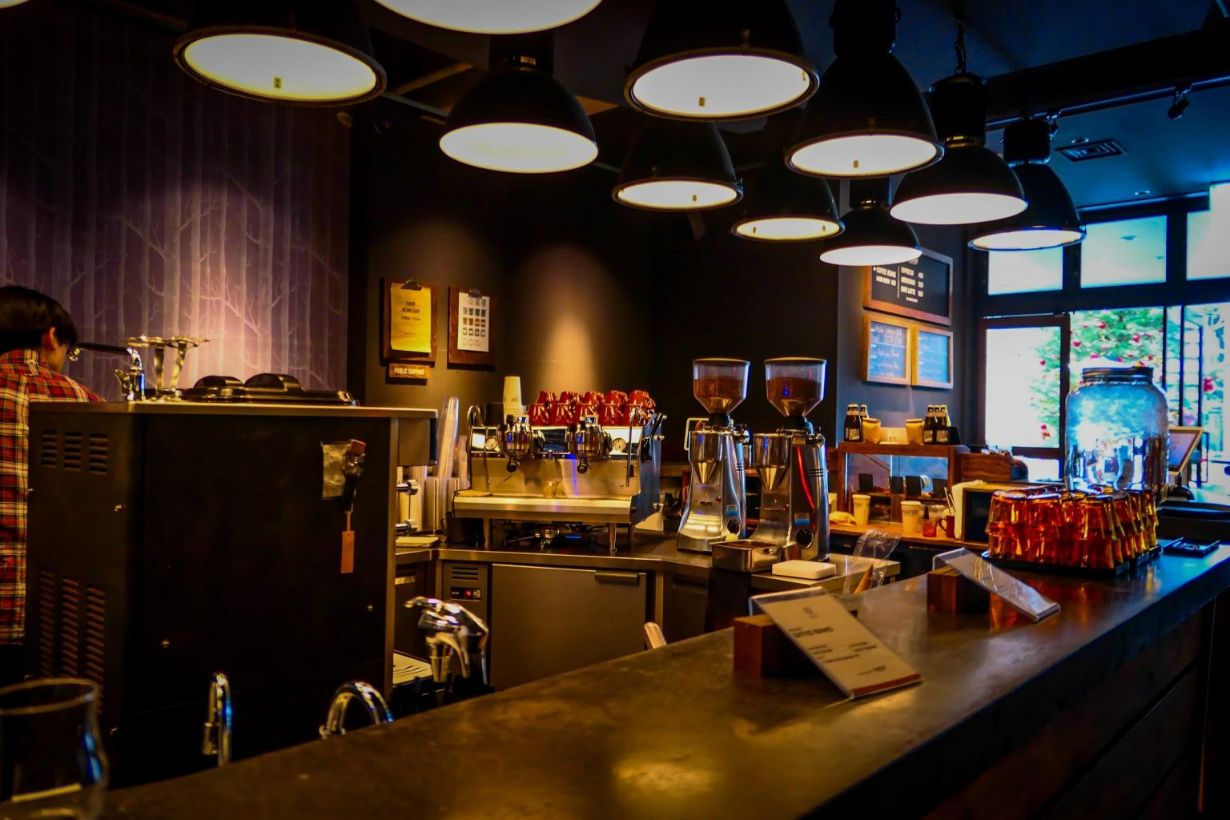 Coffee shop in Japan