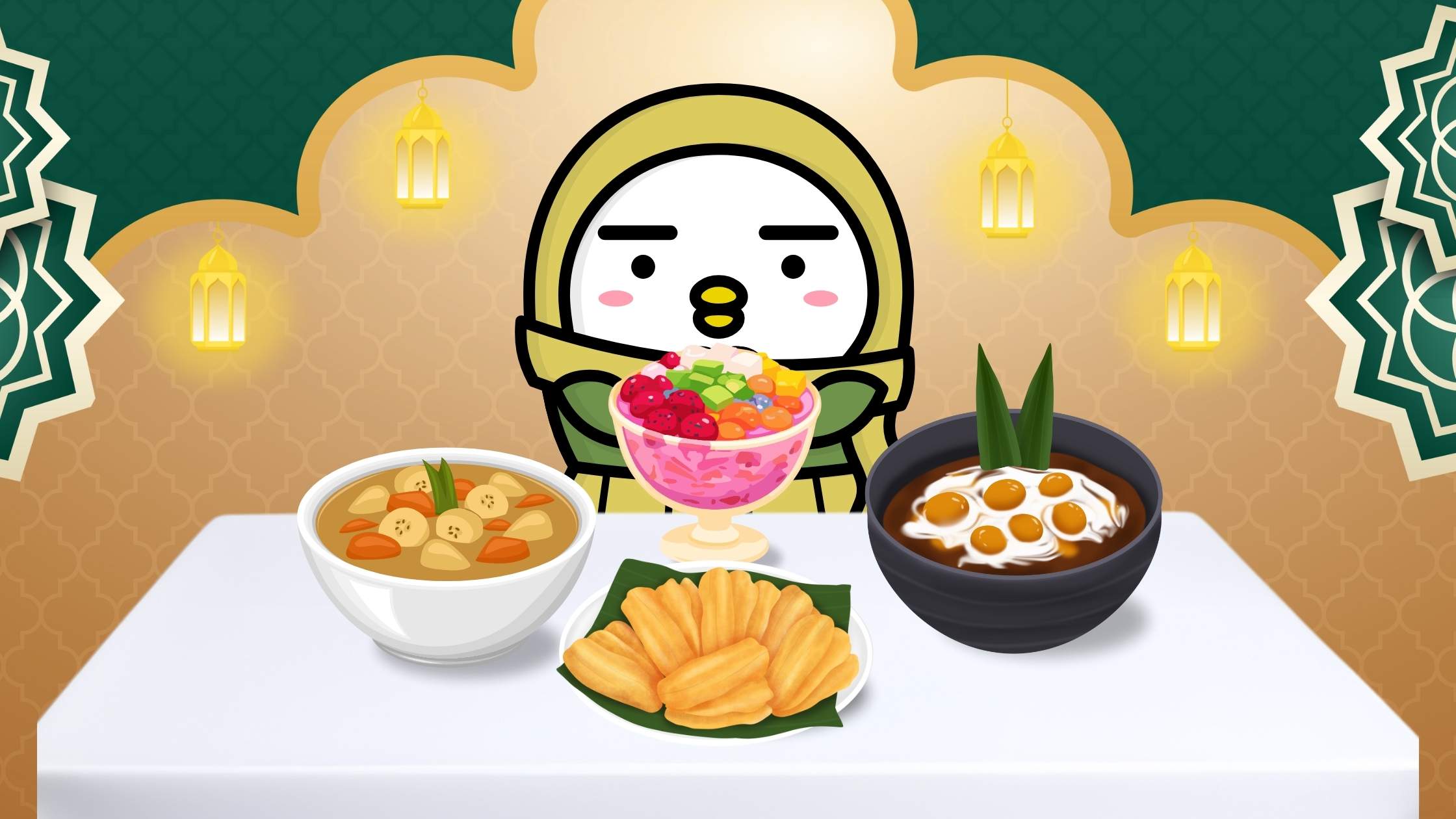 Tori lagi siapin Takjil