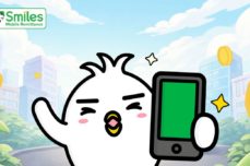 Tori sending money via Smiles