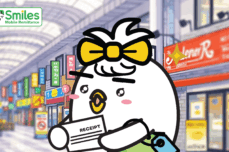 Tori shopping at Tax-free counters