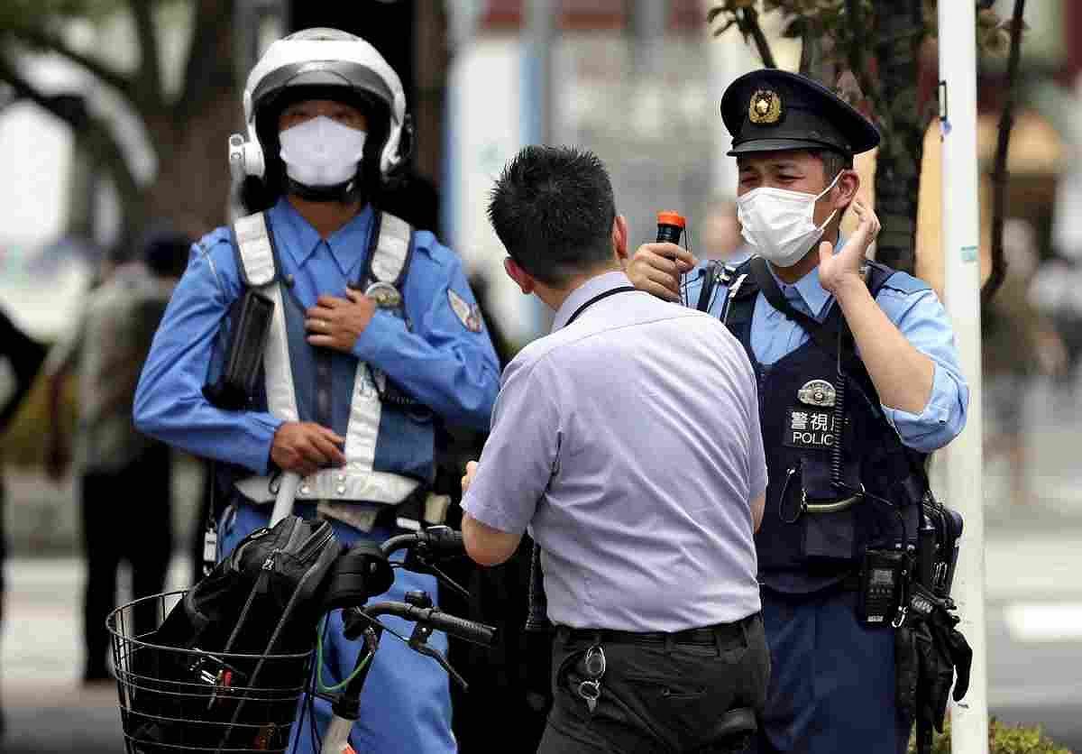 Blue ticket violation in Japan