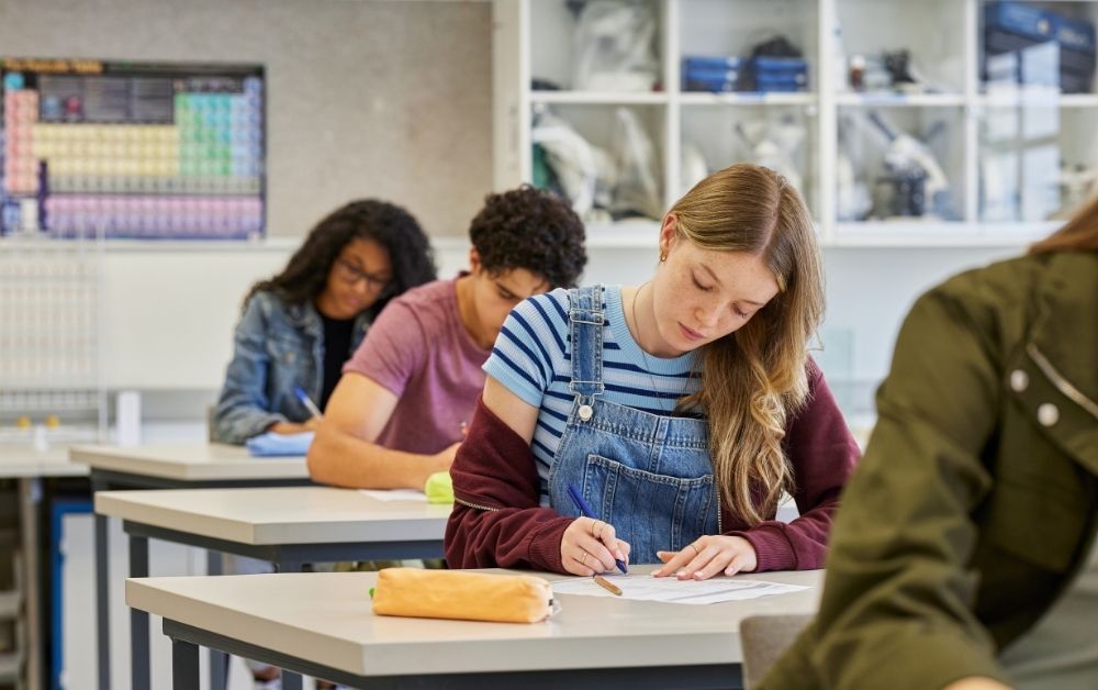 Studying for JLPT at a language school