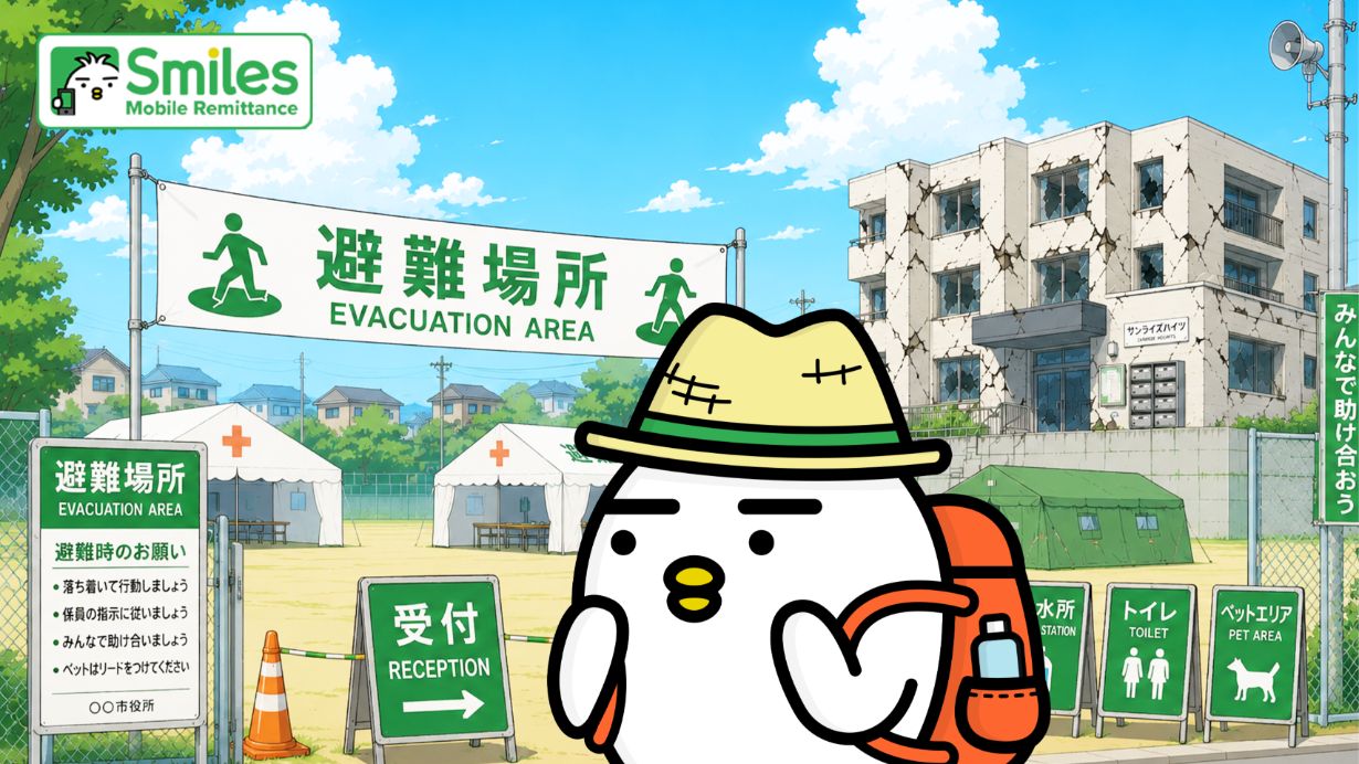 Tori preparing for earthquakes in Japan