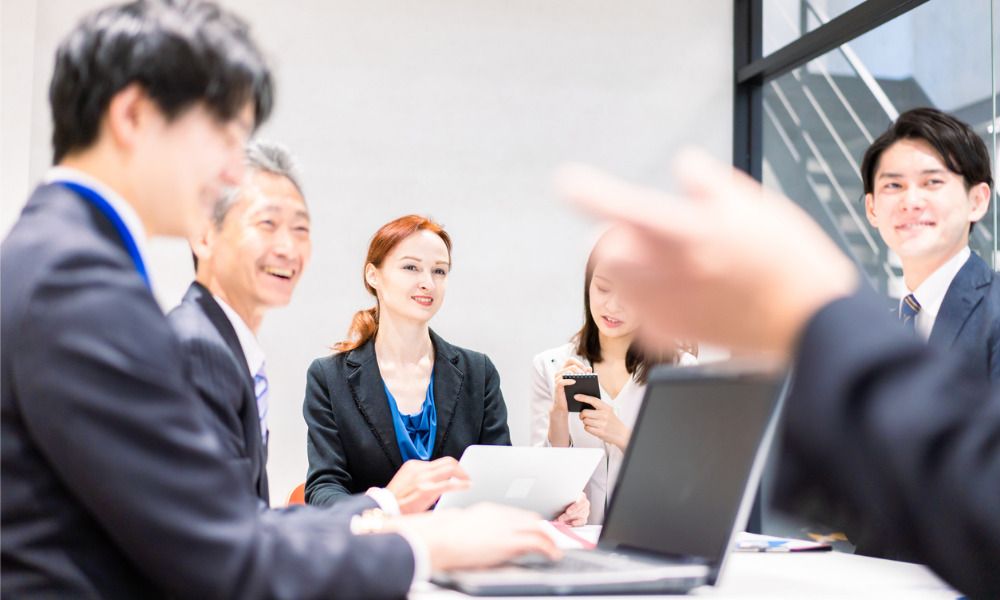 foreigner working in a Japanese company