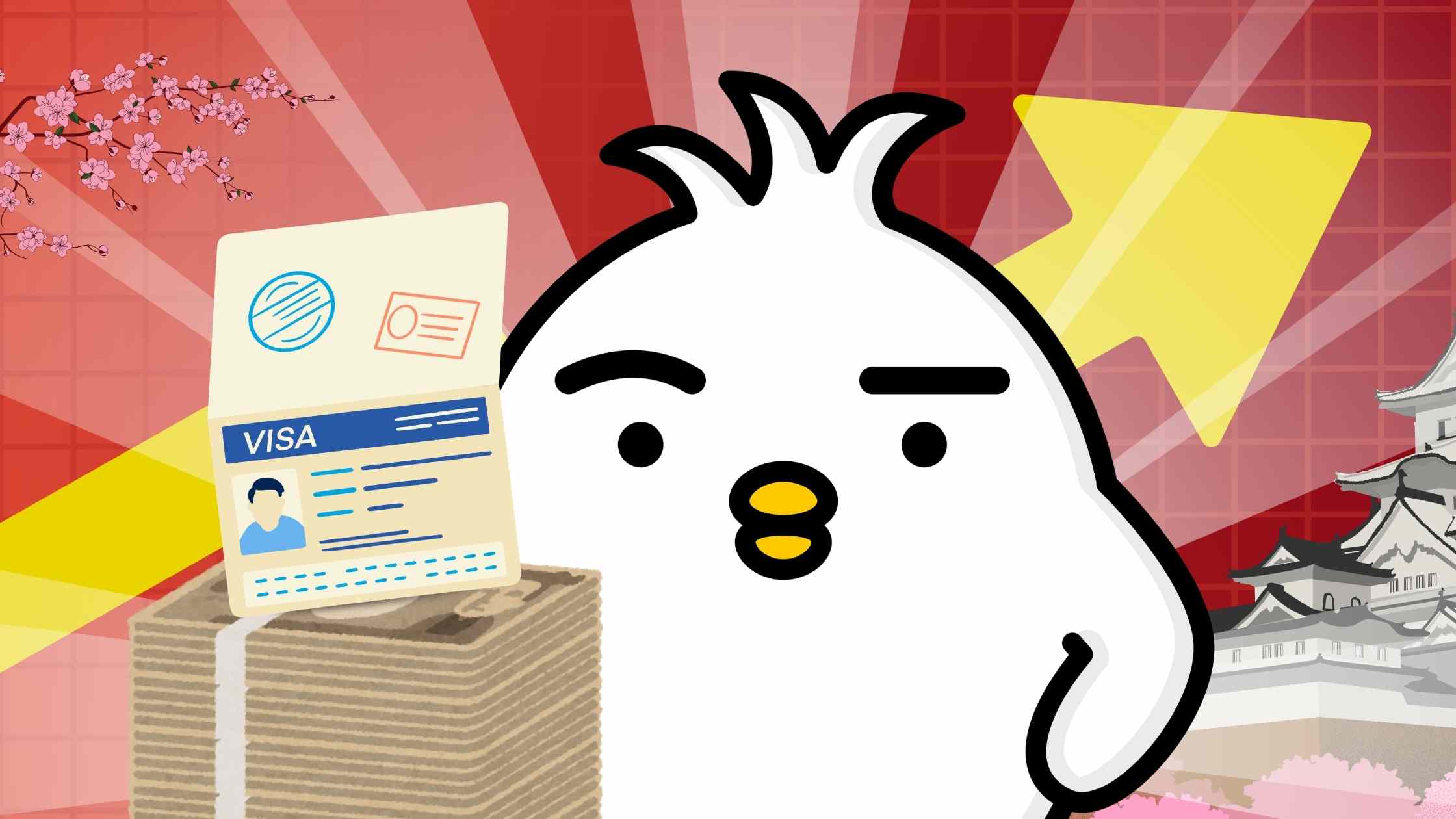 Tori dengan Visa Jepang