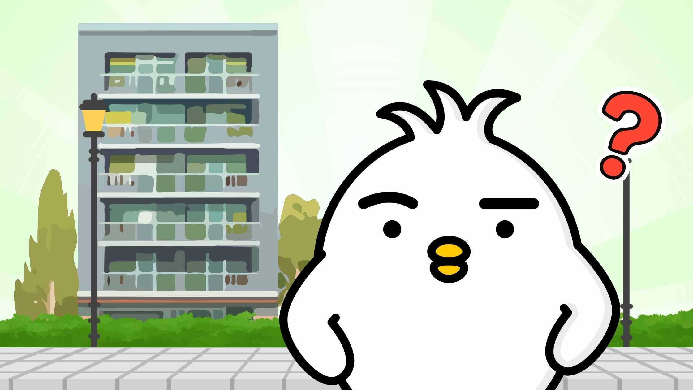 Tori di Depan Apartemen Baru