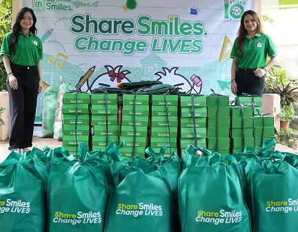 One Million Smiles 2026. Smiles staff and packages ready to share with the students