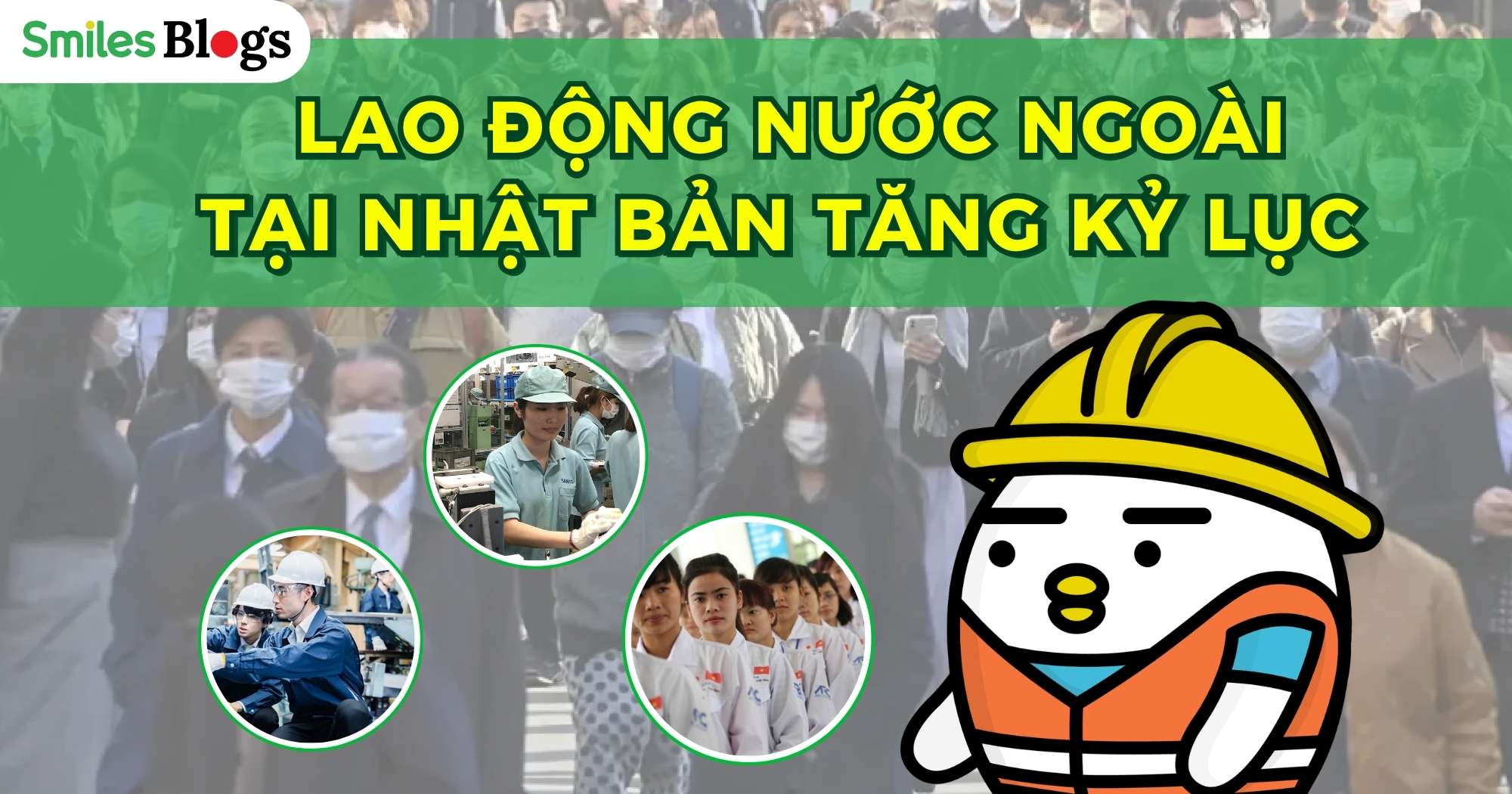 Lao Động Nước Ngoài Tại Nhật Bản Tăng Kỷ Lục