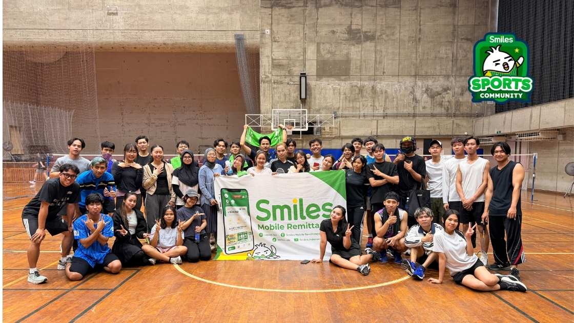 Foto Orang Indonesia di Jepang habis Badminton, Smiles Sports Community Chiba
